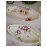 RS Germany & hand painted dishes