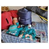 Sleeping bags & Dolphins stuff