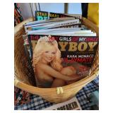 Vintage Playboy magazines