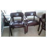 2 of 6 dining chairs