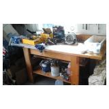 Work bench w/2 vises