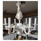 Porcelain chandelier