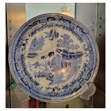 Blue Willow grill plate