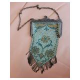 Antique mesh purse