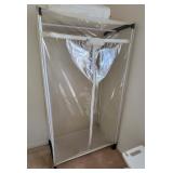 1 of 2 portable wardrobes