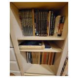 Sm. bookcase w/books