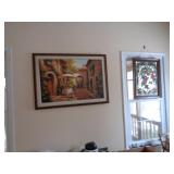 Framed Print & Stained Glass