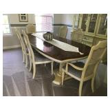 6 Cane Back Chairs