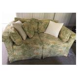 Tropical Print Loveseat