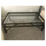 Metal & Glass Coffee Table