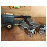 Nylint Missle Launcher & Old Skates