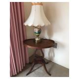 Another Lyre Harp Table