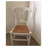 1 of 2 Rush Bottom Chairs