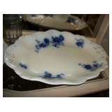 English Flo Blue Platter