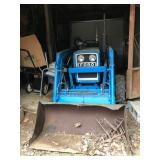 FORD 1600 DIESEL W/4 ATTACHMENTS