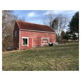 2 STORY BARN WITH ITEMS