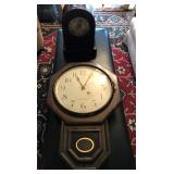 2 OLD CLOCKS
