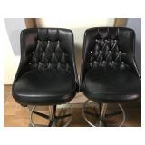 CHROME CRAFT BAR STOOLS