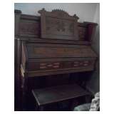 Old Pump Organ & Bench