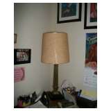 1 of 2 Brass Lamps