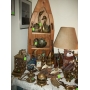 Brass Nautical Items & Small Boat Shelf
