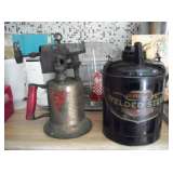 Blow torch & Can