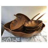 Wooden Salad Set