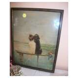 Child  & Dog Print