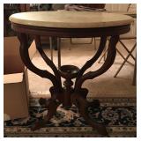 Marble Top Side Table