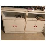 2 Storage Cabinets