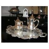 Silverplate Tea/Coffee /Tray