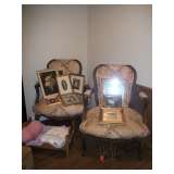 2 Old Chairs & Pictures