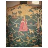 Front of Wing Back Chair