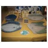 Fish Pottery Platters