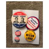 Political Pins/Buttons,