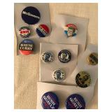 Political Pins/Buttons,