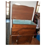 dry sink w/opened top