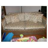 Wicker loveseat