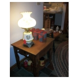Pine side table