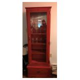 Small Glass Front Cabinet