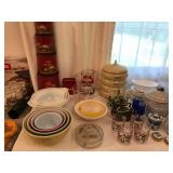 Pyrex, Canisters & More!
