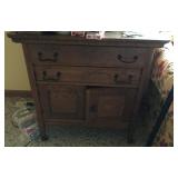 Oak Wash Stand