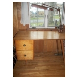 Desk & Lamp
