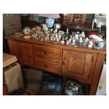 Oak Buffet & Nick Nacks
