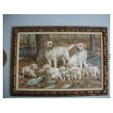 Yellow Labs Oil On Canvas