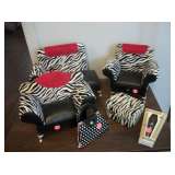 Zebra Print Jewely Items