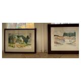 Framed Art #14 & #15