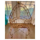 Metal Lawn Chair  1 of 2