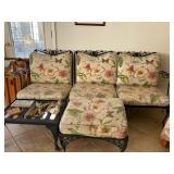 Wrought Iron Patio Sofa