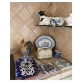 Ceramic Animals, Plates